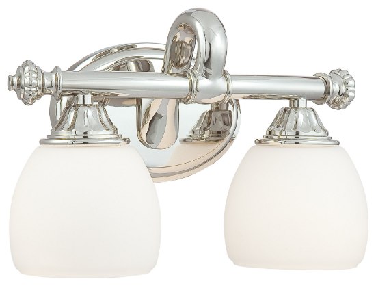 Foto para 100w SW Two Light Bath Polished Nickel