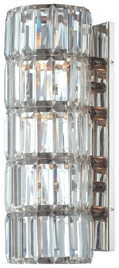 Foto para 60w SW Four Light Wall Sconce Polished Nickel