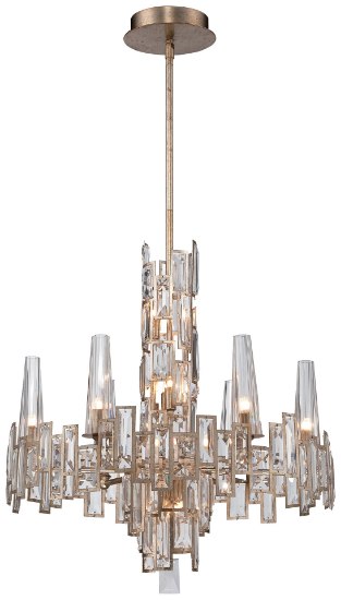 Foto para 40w SW 12 Light Chandelier Luxor Gold