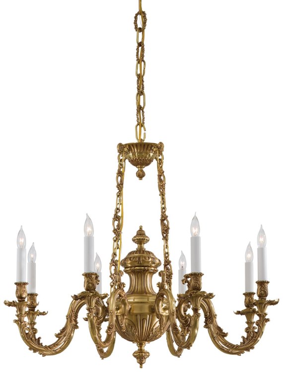 Foto para 60w SW Eight Light Chandelier