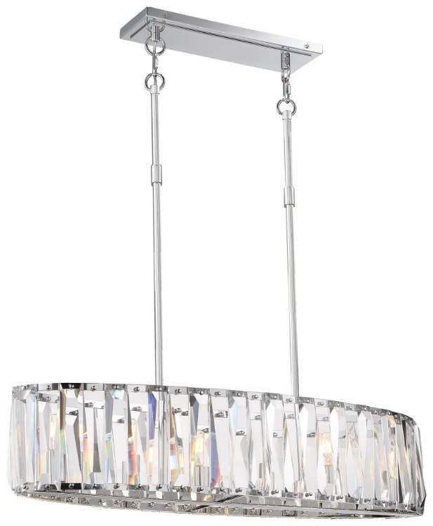 Foto para 60w SW 6 Light Island Chrome Clear