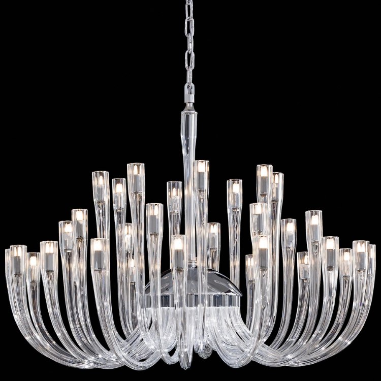 Foto para 25w SW Thirty-Two Light Chandelier Chrome Clear