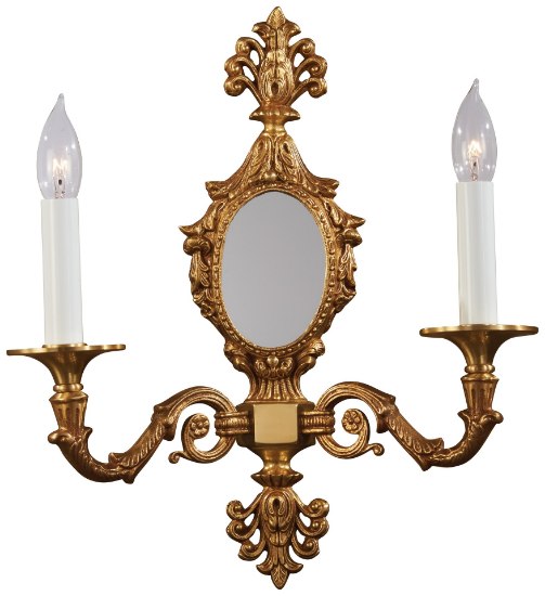 Foto para 60w SW 2 Light Wall Sconce French Gold