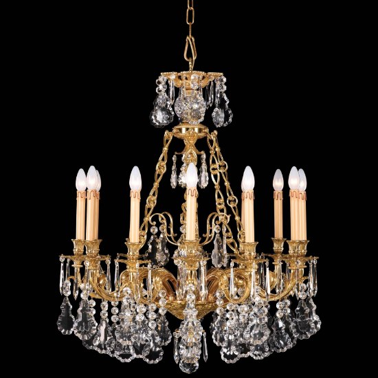 Foto para 60w SW 12 Light Chandelier French Gold