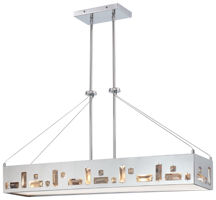 Foto para 100w SW 6 Light Island Light Chrome