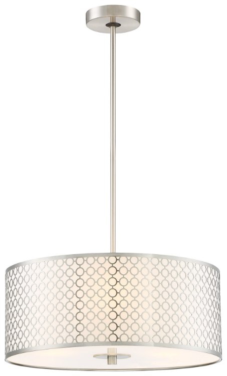 Foto para 75w SW 3 Light Pendant Brushed Nickel