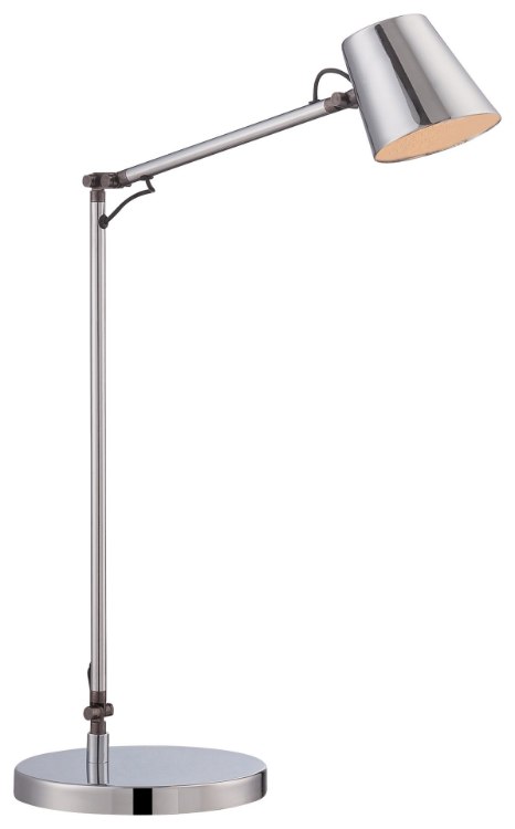 Foto para 6w WW Led Task Lamp Chrome