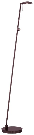 Foto para 8w WW Floor Lamp Chocolate Chrome