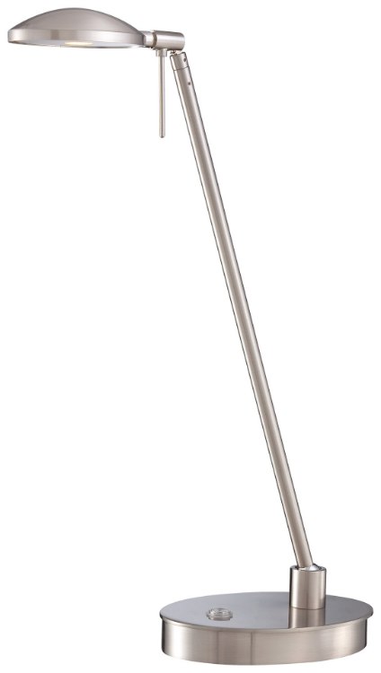 Foto para 8w WW Table Lamp Brushed Nickel