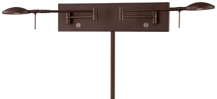 Foto para 8w WW Save Your Marriage™ - Led Swing Arm Wall Lamp Copper Bronze Patina