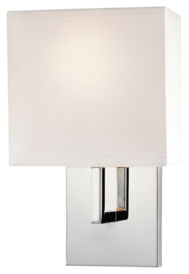 Picture of 60w SW 1 Light Wall Sconce Chrome White