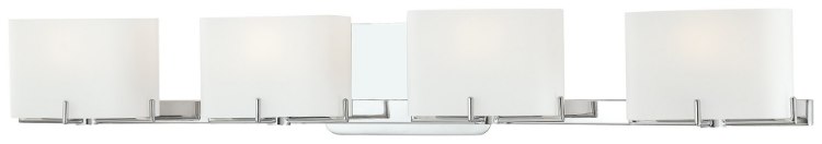 Foto para 75w SW 4 Light Bath Chrome Etched Opal