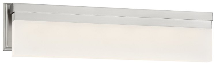 Foto para 40w WW Bath Brushed Nickel Frosted