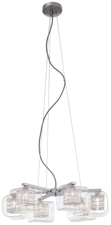 Foto para 40w SW 6 Light Chandelier Chrome