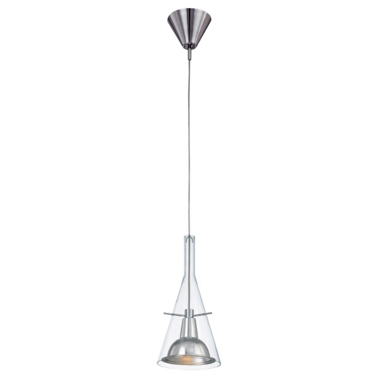 Foto para SW 1 Light Mini Pendant Brushed Nickel