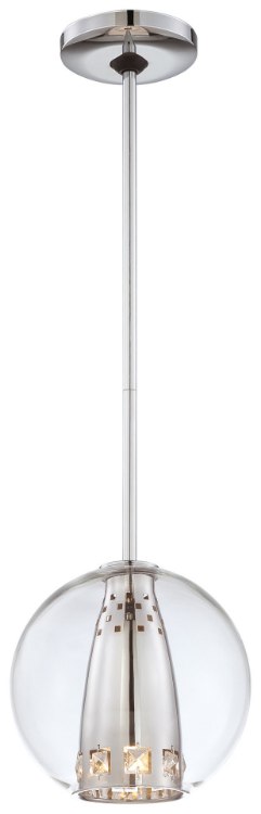 Foto para 35w SW 1 Light Mini Pendant Chrome