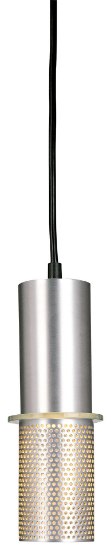 Foto para 50w SW 1 Light Mini Pendant Satin Aluminum