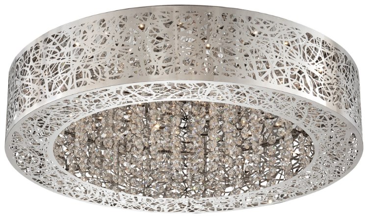 Foto para 40w WW Led Flush Mount Chrome