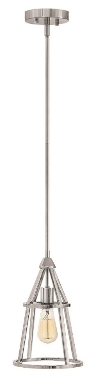 Foto para 100w Pendant Middleton MED Polished Nickel