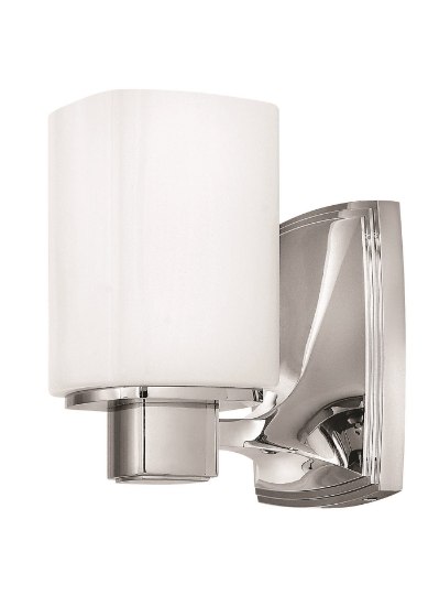 Picture of 117w Bath Tessa INCAN. LED MED Etched Opal Chrome Bath Sconce