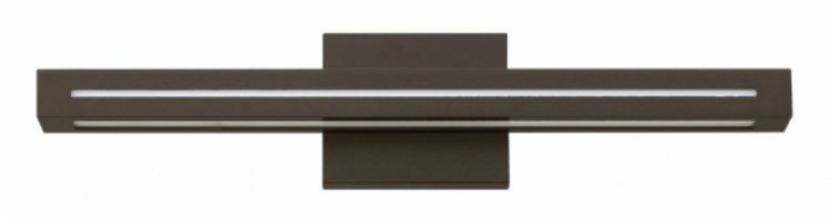 Foto para 15w Outdoor Vue LED Acrylic Lens Bronze Large Wall Mount