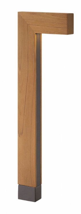 Foto para 3.8w Landscape Atlantis LED Etched Lens Cedar Landscape Path