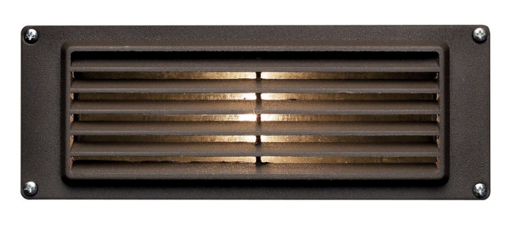 Picture of 12w Landscape Deck Louvered T-5 Wedge Bronze