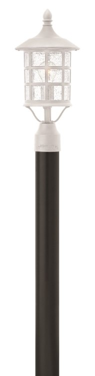 Picture of 100w Outdoor Freeport MED Clear Seedy Classic White Post Top/ Pier Mount