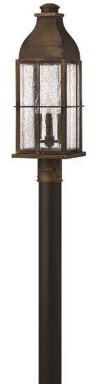 Picture of 60w Outdoor Bingham CAND Clear Seedy Sienna Post Top/ Pier Mount