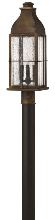 Picture of 60w Outdoor Bingham CAND Clear Seedy Sienna Post Top/ Pier Mount