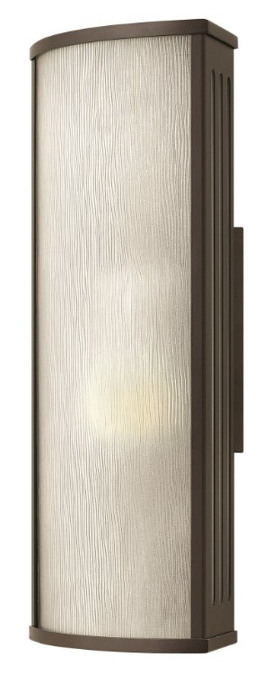 Picture of 100w Outdoor District MED Etched Rain Bronze Medium Wall Mount