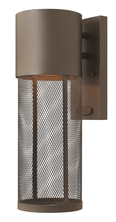 Foto para 15w Outdoor Aria LED Buckeye Bronze Small Wall Mount