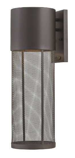 Picture of 100w Outdoor Aria MED Black Large Wall Mount