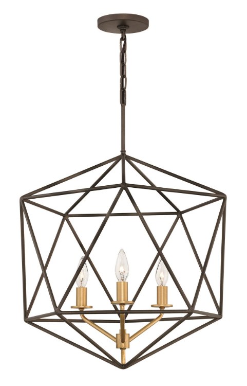 Picture of 60w Chandelier Astrid CAND Metallic Matte Bronze Single Tier Pendant