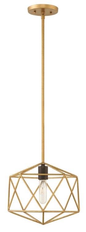 Foto para 100w Pendant Astrid MED Deluxe Gold