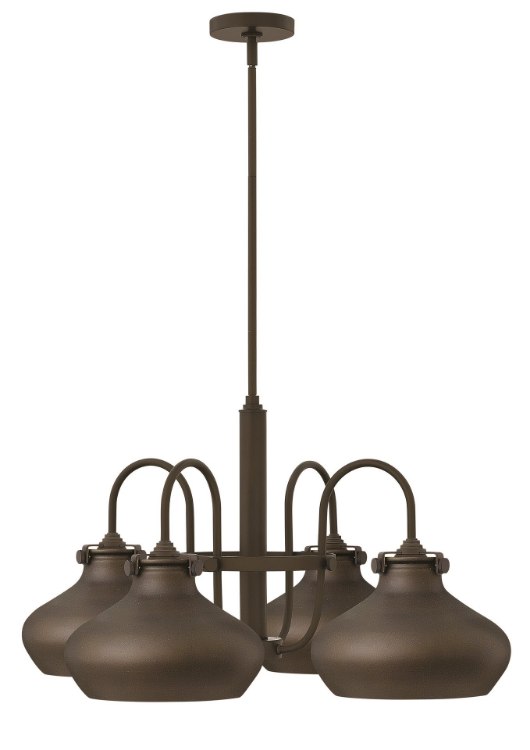 Foto para 100w Chandelier Congress MED Oil Rubbed Bronze Stem Hung Downlight