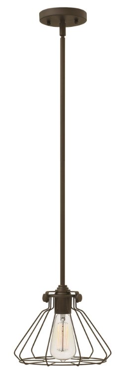 Picture of 100w Mini-Pendant Congress MED Oil Rubbed Bronze