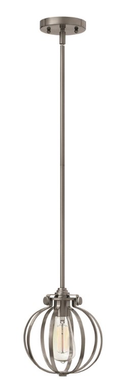 Foto para 100w Mini-Pendant Congress MED Antique Nickel