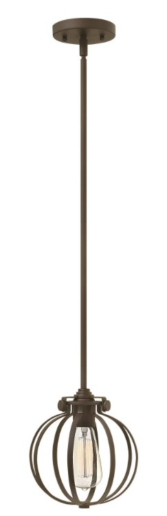 Picture of 100w Mini-Pendant Congress MED Oil Rubbed Bronze