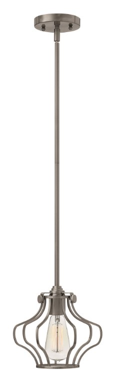 Foto para 100w Mini-Pendant Congress MED Antique Nickel