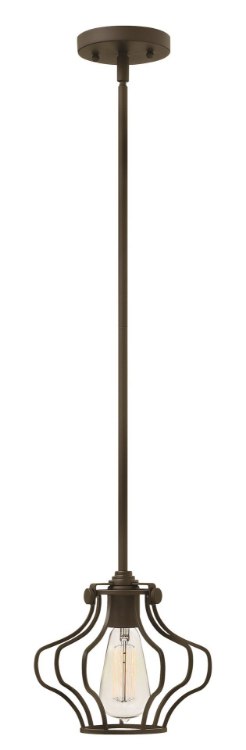 Picture of 100w Mini-Pendant Congress MED Oil Rubbed Bronze