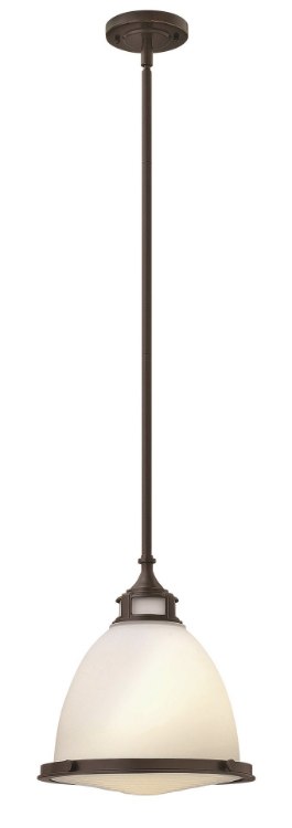 Foto para 100w Mini-Pendant Amelia MED Etched Opal Buckeye Bronze