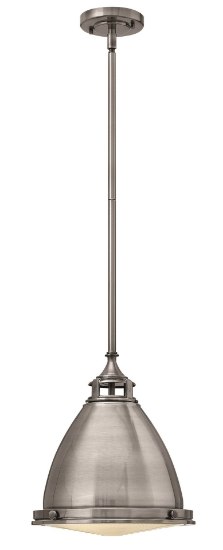 Foto para 100w Mini-Pendant Amelia MED Polished Antique Nickel