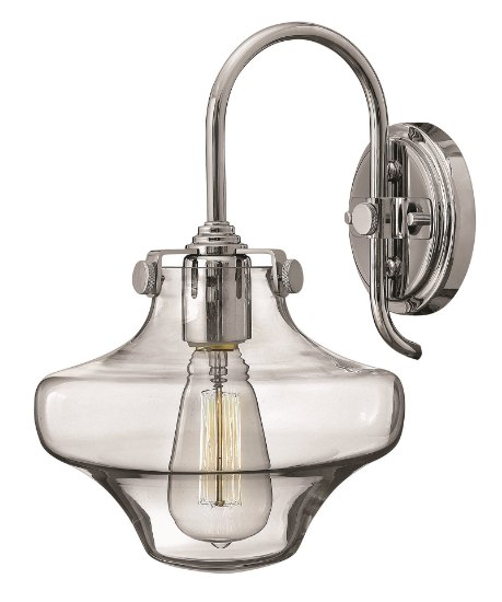 Picture of 100w Sconce Congress MED Clear Glass Chrome