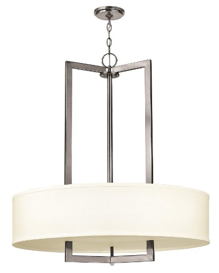 Picture of 48w Foyer Hampton LED Antique Nickel Inverted Pendant