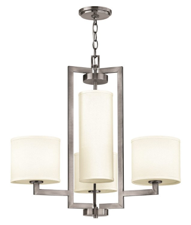 Foto para 100w Chandelier Hampton MED Antique Nickel Single Tier