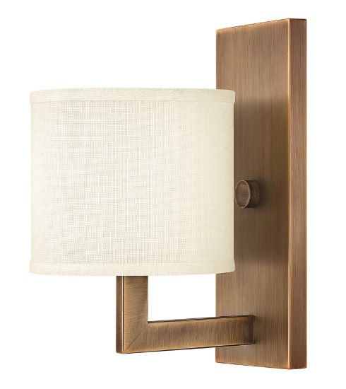 Picture of 100w Sconce Hampton MED Brushed Bronze