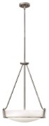 Foto para 100w Foyer Hathaway MED Etched Antique Nickel Stem Hung Foyer