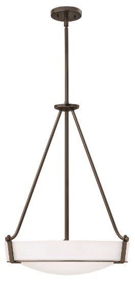 Picture of 48w Foyer Hathaway LED Etched Olde Bronze Stem Hung Foyer