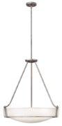 Foto para 100w Foyer Hathaway MED Etched Antique Nickel Stem Hung Foyer